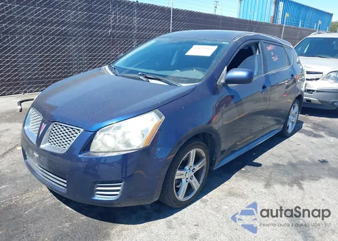 2009 Pontiac Vibe z USA, uszkodzony, nr VIN 5Y2SP67029Z437214